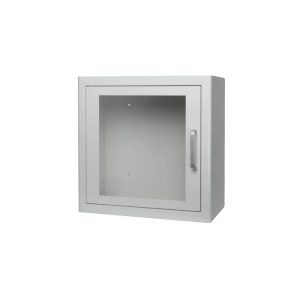 Wandkast met glazen deur en handgreep