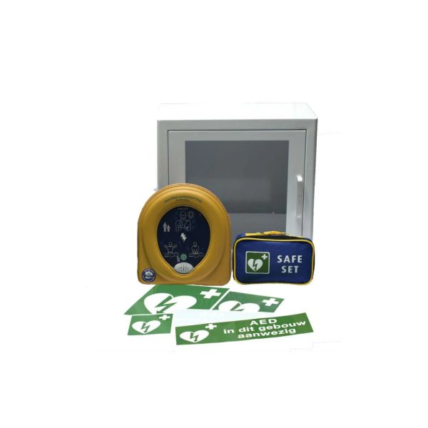 Complete AED-kit met kast en stickers