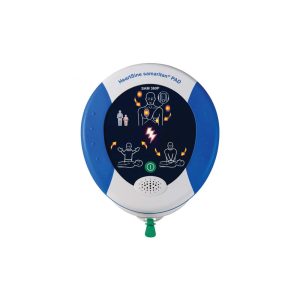 HeartSine Samaritan PAD defibrillator apparaat blauw wit
